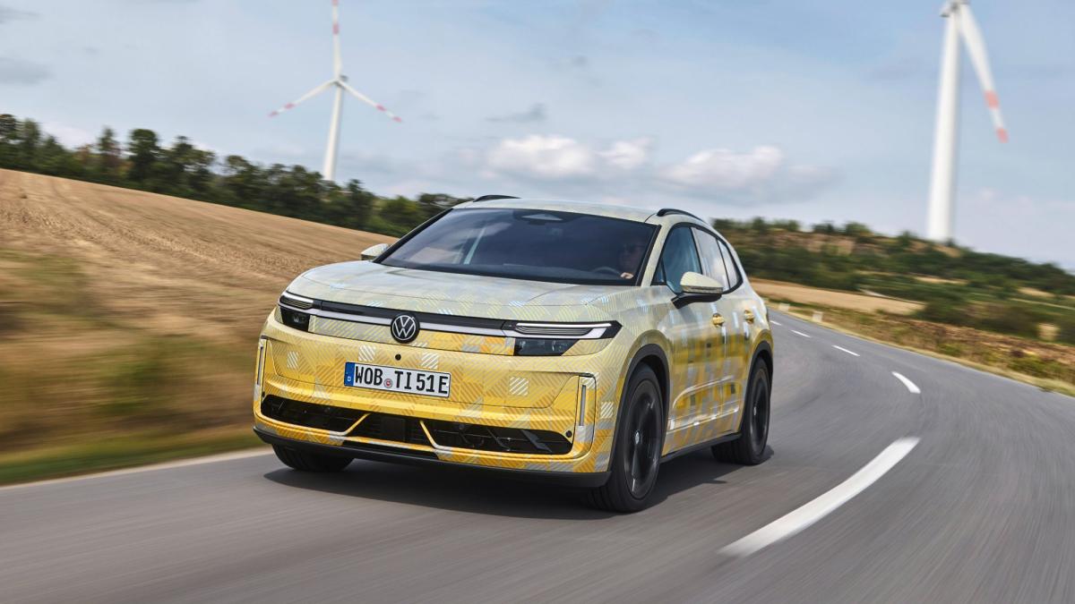 Салон прототипа Volkswagen ID. Tiguan
