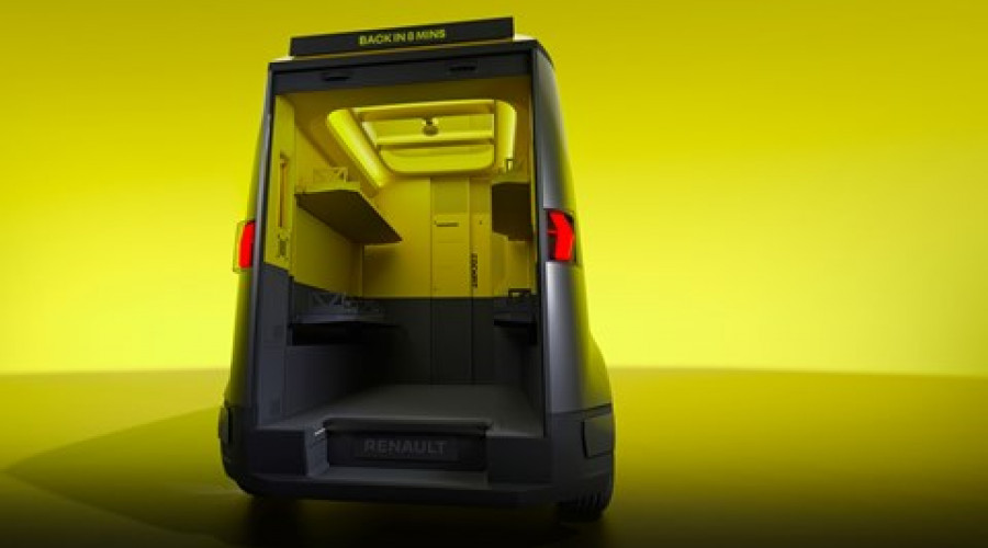 Renault возрождает фургон Estafette для более забавного будущего электрической городской доставки