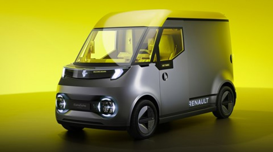 Renault возрождает фургон Estafette для более забавного будущего электрической городской доставки