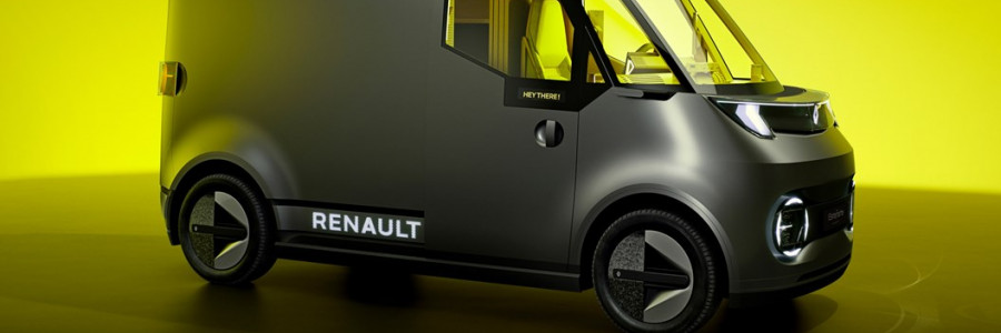 Renault возрождает фургон Estafette для более забавного будущего электрической городской доставки