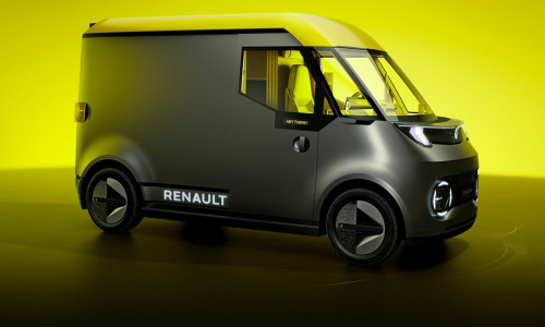 Renault возрождает фургон Estafette для более забавного будущего электрической городской доставки