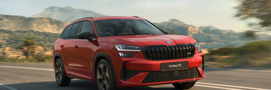 Skoda Kodiaq vRS - спортивный семиместный внедорожник